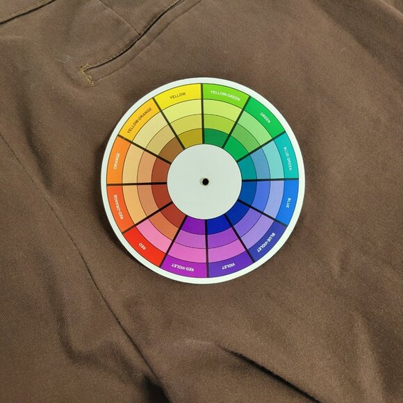 Lee Womens Pants 16S Petite 16P Relaxed Fit at Waist Brown Straight Leg BRO14E - Picture 9 of 9